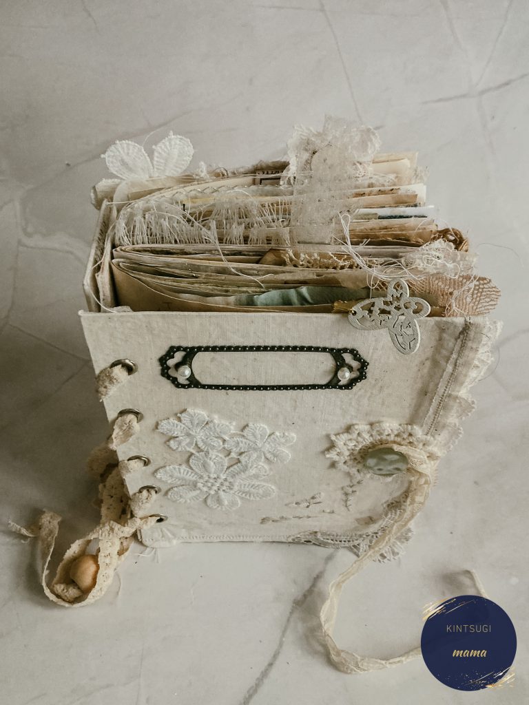 faux corset binding